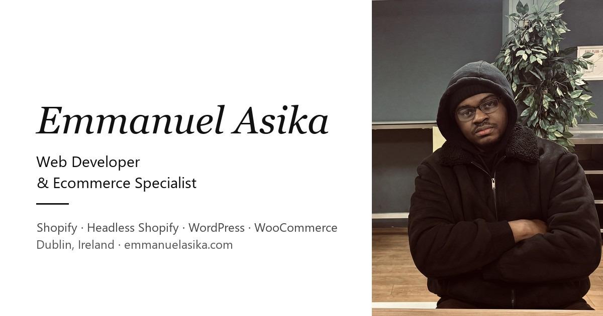 Emmanuel Asika logo