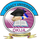 Legacy University Okija Anambra State logo